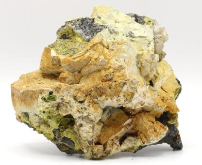 Galène, pyromorphite, hydroxylapatite etc, l'Argentolle, Morvan.