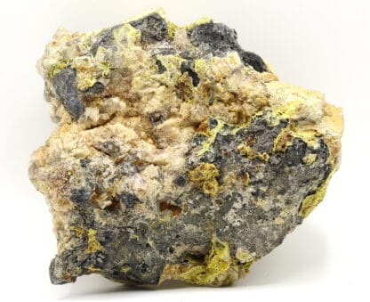 Galène, pyromorphite, hydroxylapatite etc, l'Argentolle, Morvan.