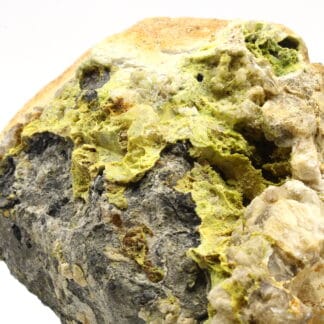 Galène, pyromorphite, hydroxylapatite etc, l'Argentolle, Morvan.