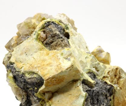 Galène, pyromorphite, hydroxylapatite etc, l'Argentolle, Morvan.