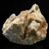 Galène sur quartz, Carrière de Pen an Crec'h, Mantallot, Côtes-d'Armor.