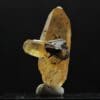 Quartz en macle de la Gardette (ou du Japon) et Sidérite, Les Halles, Vizille, Isère.