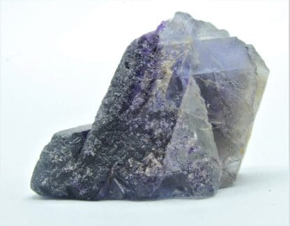 Fluorite bicolore, carrière du Boltry, Seilles, Belgique.