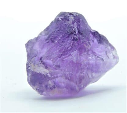 Fluorite violette fondue, carrière du Boltry, Seilles, Belgique.