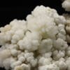 Aragonite blanche, Millau, Aveyron, Occitanie.