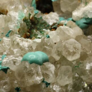 Quartz et Malachite, Bouche Payrol, Brusque, Aveyron.