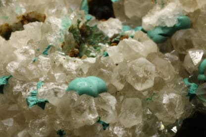 Quartz et Malachite, Bouche Payrol, Brusque, Aveyron.