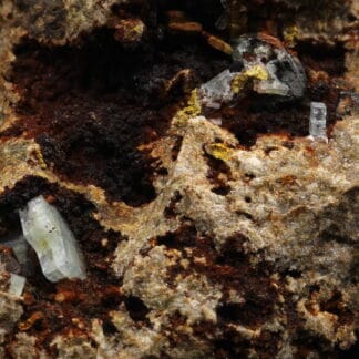 Baryte bleue, Mas Dieu, Laval-Pradel, Gard.