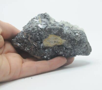 Galène et Quartz, Pranal, Pontgibaud, Puy-de-Dôme, Auvergne.