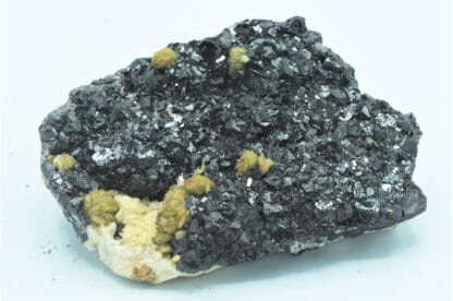 Sidérite sur Sphalérite (Blende), Le Rivet, Peyrebrune, Tarn.