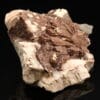 Orthose (orthoclase) et quartz, Coustouges, Pyrénées-Orientales.