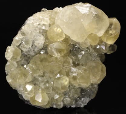 Calcite de la mine de Trèves dans le Gard, France.