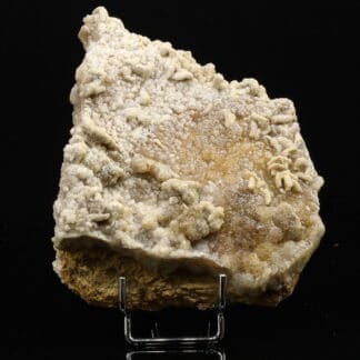 Quartz sur baryte, Les Sauguettes (Voltennes), Saône-et-Loire, Morvan.