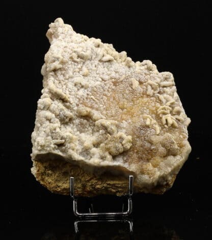 Quartz sur baryte, Les Sauguettes (Voltennes), Saône-et-Loire, Morvan.