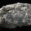 Bournonite sur fluorine massive, Marsanges, Langeac, Haute-Loire.