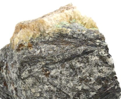 Emplectite, Wittichenite et Mixite, Le Brézouard, Sainte-Marie-aux-Mines, Haut-Rhin.