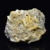 Pyrite (cristal allongé), ilménite et quartz, Plan du Lac, Isère.