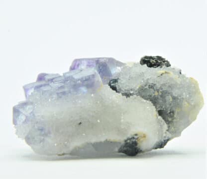 Pyrrhotine (Pyrrhotite), Fluorite et Quartz, Mine de Fontsante, Var.