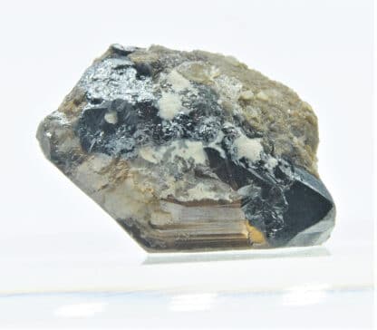 Magnifique Cassitérite gemme, mine de la Villeder, Morbihan, Bretagne.