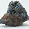 Carbocyanotrichite, Chalcophyllite et Malachite, Salsigne, Aude.