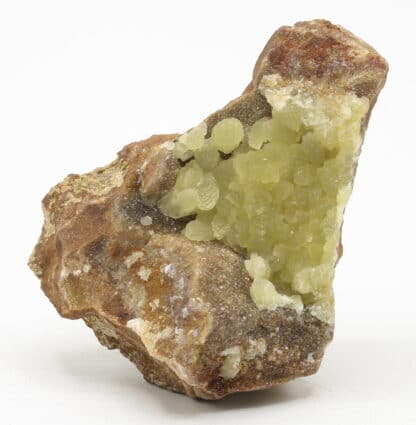 Smithsonite sur smithsonite, Altenberg, La Calamine (Kelmis), Belgique.