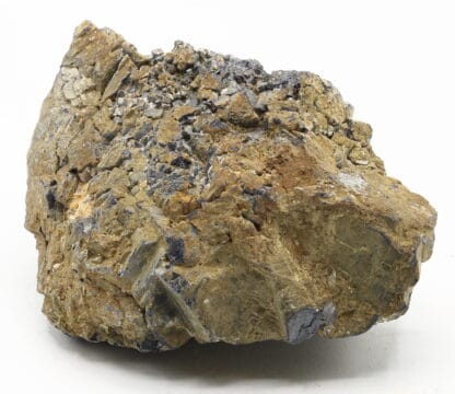 Galène et pyrite, mine de Vedrin, Namur, Belgique.