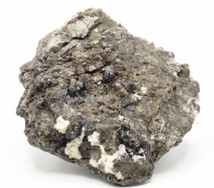 Sphalérite avec calcite, Mine de Beauraing, Namur, Belgique.