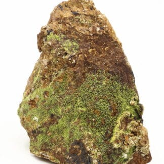 Pyromorphite verte, L’Argentolle, Saint-Prix, Saône-et-Loire.