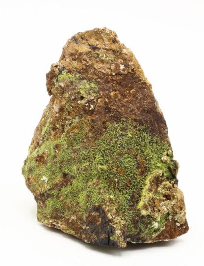 Pyromorphite verte, L’Argentolle, Saint-Prix, Saône-et-Loire.