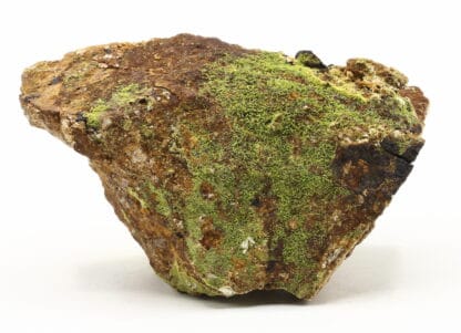 Pyromorphite verte, L’Argentolle, Saint-Prix, Saône-et-Loire.