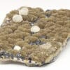 Calcite, blende et sidérite, carrière de Peyrebrune, Tarn.
