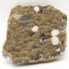 Calcite, blende et sidérite, carrière de Peyrebrune, Tarn.