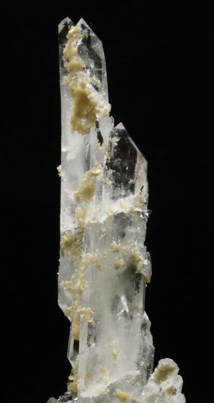 Quartz à ame et Mésitine, Mines de La Mure, Matheysine, Isère.