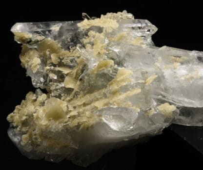 Quartz à ame et Mésitine, Mines de La Mure, Matheysine, Isère.