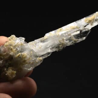 Quartz à ame et Mésitine, Mines de La Mure, Matheysine, Isère.