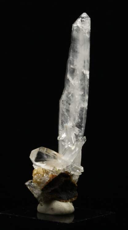 Quartz à ame et Mésitine, Mines de La Mure, Matheysine, Isère.