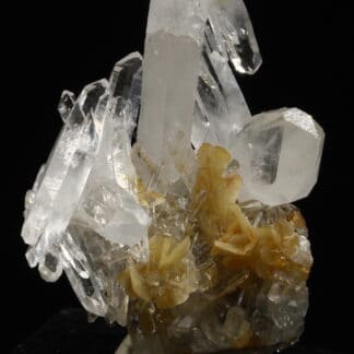 Quartz à ame et Mésitine, Mines de La Mure, Matheysine, Isère.