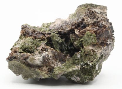 Epidote et grenat, Carrière de Trapp, Raon L’Etape, Vosges.