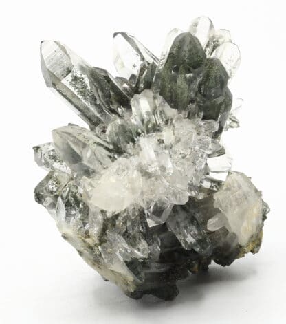 Quartz et chlorite, barrage de Grand’Maison, Vaujany, Isère.