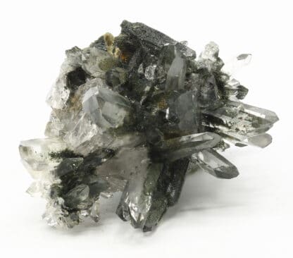 Quartz et chlorite, barrage de Grand’Maison, Vaujany, Isère.