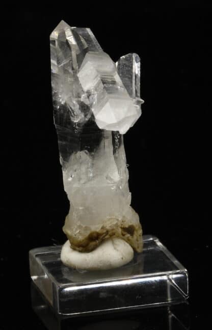 Quartz biterminés, La Gardette, Bourg d’Oisans, Isère.