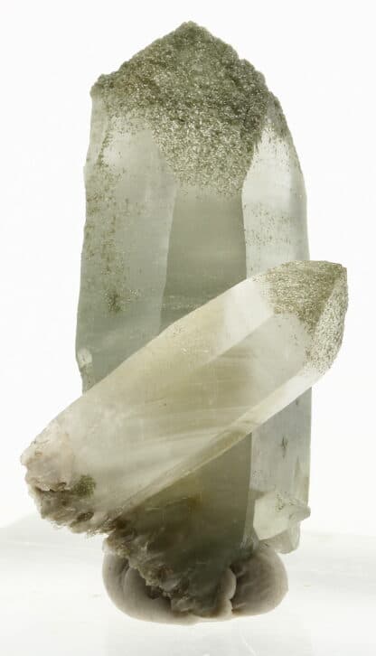 Quartz à inclusions d'amiante, La Lauzière, Savoie.