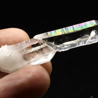 Quartz imbriqués, La Gardette, Bourg d’Oisans, Isère.