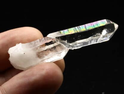 Quartz imbriqués, La Gardette, Bourg d’Oisans, Isère.