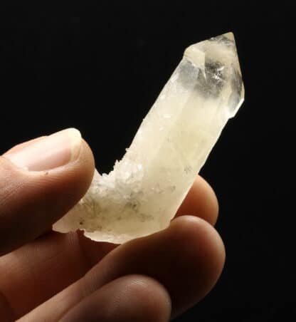 Quartz sceptre, Les Rivoirands, Vizille, Isère.