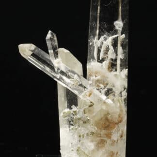 Quartz à inclusions, Mine de la Gardette, Oisans, Isère.