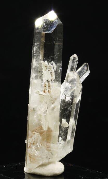 Quartz à inclusions, Mine de la Gardette, Oisans, Isère.