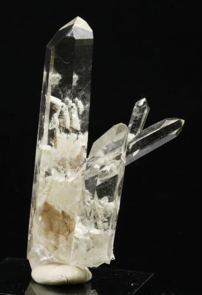 Quartz à inclusions, Mine de la Gardette, Oisans, Isère.