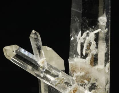 Quartz à inclusions, Mine de la Gardette, Oisans, Isère.