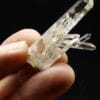 Quartz à inclusions, Mine de la Gardette, Oisans, Isère.